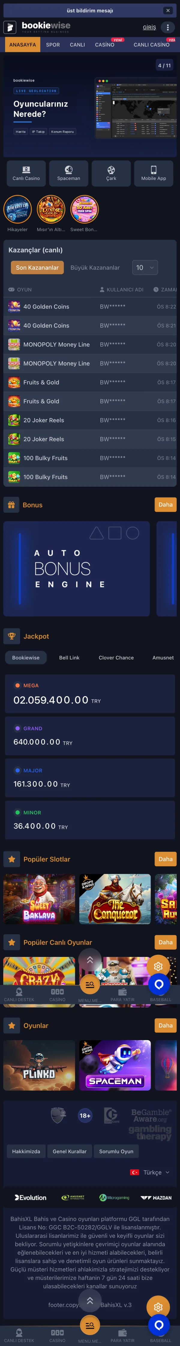 BC template — mobile view